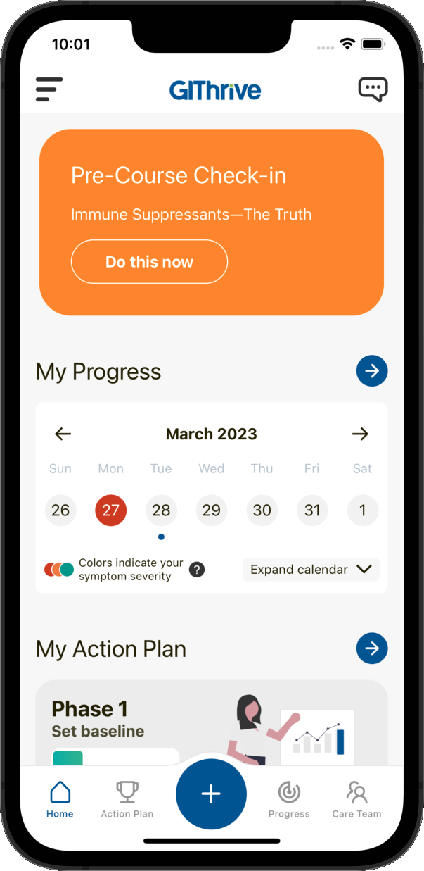 GIThrive Pre-Course Check-in