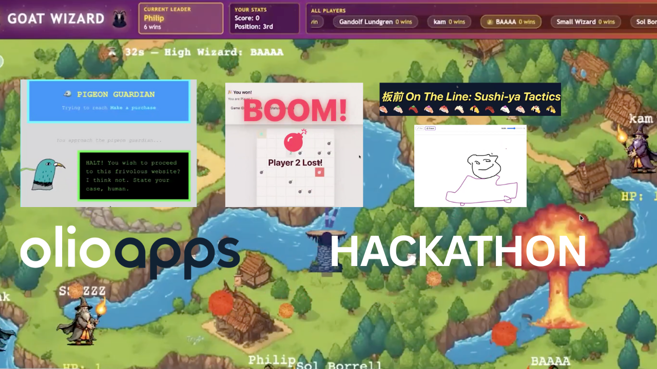 Inside the Olio Apps Hackathon: How AI-Assisted Game Development Played Out in Practice